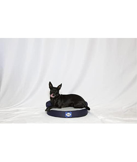 Sealy Zen Premium Round Dog Bed, Small Navy