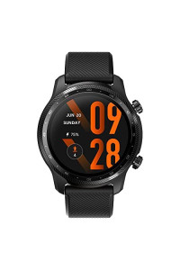 Ticwatch Pro 3 Ultra Gps Smartwatch Qualcomm Sdw4100 And Mobvoi Dual Processor System Wear Os Smart Watch For Men Blood Oxygen Fatigue Assessment 3-45 Days Battery Nfc Mic Speaker