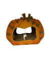 Midlee Halloween Pumpkin Cat Scratcher House