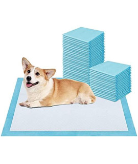 Skillvan Pet Potty Training and Puppy Pee Pads for Dogs Super Absorbent &Leak-Proof (18x24 Inch (Pack of 50))