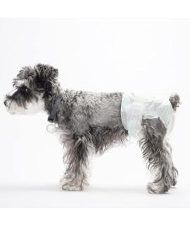Dog Diapers Female, 30 Pcs Disposable Dog Diapers For Different Sized Dogs, Absorbent With Wetness Indicator (S)