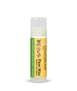 8 OZ018 OZ036 OZ] Natureland Organic Paw Wax for Dogs and cats, Natural Outdoor Protection to Heal, Repair, and Protect Dry, chapped, or Rough Pads, Helps Protects Paws on Snow, Sand, or Dirt