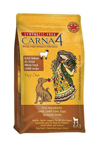 CARNA4 Easy Chew Dog Food, Lamb, 2.2 lb