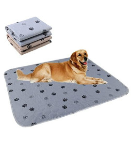 PADOOK Washable Pee Pad + 31''X35'' Bed Mats No Slip Paw Whelping Kit Machine Washed Reusable Dog Whelping Pad/Waterproof Puppy Training Pad,Pet Crate/Cage/Fence/Pen