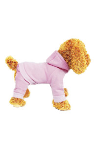 Dog Clothes, Dog Costume, Dog Hoodie, Dog Winter Coat, Dog Dress, Dog Coat, Dog Onesie, Dog Sweatshirt, 4 Legs Warm Pet Costume For Small Dogs Cats Boy Or Girl, 1 Pack Pink Xxl