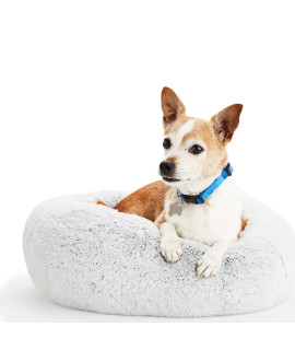 Petco Brand - EveryYay Snooze Fest Grey Round Bed for Dogs, 18" L X 18" W, X-Small