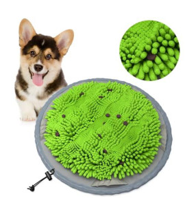 TEIFUT Snuffle Mat Dog Feeding Mat with Soft Felt Material Encourages Natural Foraging Skills for Cats Dogs Bowl Travel Use