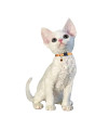 D-BUY Cat Collars, Cat Collars with Bell, Breakaway Cat Collars, Reflective Cat Collars, Nylon Cat Collars with Bell, Collars for Cats, Collars for Puppies (2 Black + 2 Pink)