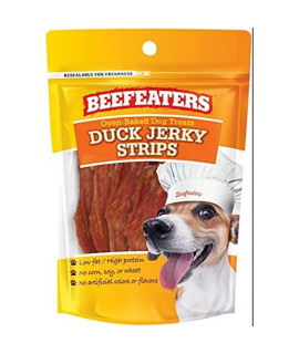 Beefeaters Oven Baked Duck Jerky Strips for Dogs - 1.58 oz - (13 Units)