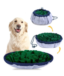 PET ARENA Adjustable Snuffle mat for Dogs, Cats - Dog Puzzle Toys, Enrichment Pet Foraging mat for Smell Training and Slow Eating, Stress Relief Dog Toy for Feeding, Dog Mental Stimulation Toys
