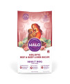 Halo Holistic Dog Food, Beef & Beef Liver Recipe,?Dry Dog Food Bag, Adult Formula, 21-lb Bag