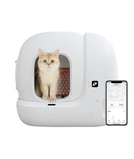 Petkit New Version Pura Max Self-Cleaning Cat Litter Box With Large Capacity Fr Multiple Cats Xsecureodor Removalapp Control Newest Automatic Cat Littler Box