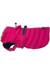 Alpine Extreme Weather Puffer Coat (Large, Pink Peacock)