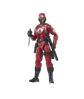 Gi Joe Classified Series Crimson Guard Action Figure 50 Collectible Premium Toys, Multiple Accessories 6-Inch-Scale And Custom Package Art