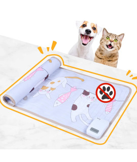 DOGNESS Pet Shock Mat, 60" x 15" Safe Cat Repellent Mat, Electronic Training Pads Keep Dogs and Cats Off Couch, Bed, Indoor Cat Deterrent Mat, Battery-Operated, 3 Training Modes (Cat Balcony)