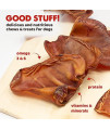 Downtown Pet Supply - USA Pig Ears Dog Treats - Dog Dental Treats & Rawhide-Free Dog Chews - Promotes Healthy Coat & Skin Care - Protein, Vitamins & Minerals - 75 Pack