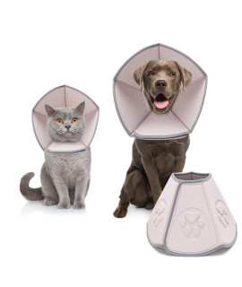 Soft Dog Cone After Surgery Recovery Comfy Cones For Dogs Cats Adjustable Cone Collar Prevent Collar For Small Medium Large Dogs Licking Scratching Touching Help Dog Healing From Wound (Xl)