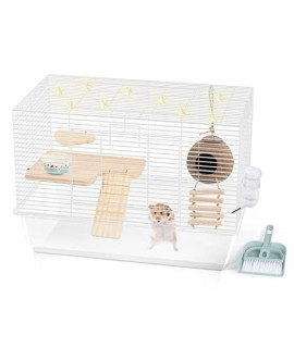 BUCATSTATE Hamster Cage with Accessories Large Basic Hamster House Hamster Cages and Habitats Mouse Cage Rat Cage