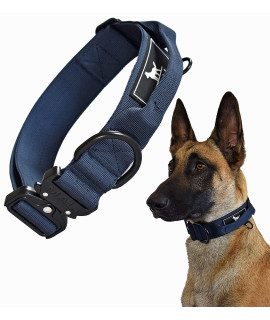 MALI Dog Collar - 18 Colors -Adjustable Heavy Duty Nylon Collar with Quick-Release Metal Buckle