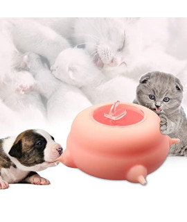 oADANNUo 4 Pacifiers Puppy Kitten Silicone Feeder - Soft Puppy Milk Feeder Silicone Puppy Feeder for Feeding Small Pets Puppy Kitten