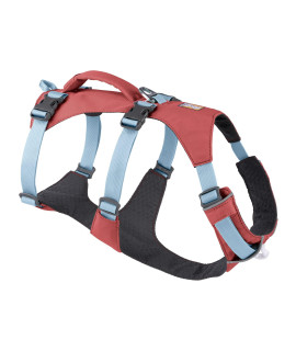 Ruffwear, Flagline Dog Harness, Lightweight Lift-And-Assist Harness With Padded Handle, Salmon Pink, Small