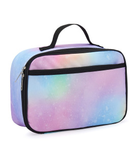 Rickyh Style Lunch Box With Padded Liner, Spacious Insulated Lunch Bag Durable Thermal Lunch Cooler Pack With Strap For Boys Girls Adults School Sports Beach Picnic Work Camp,2 Pocket (Lbxingxing