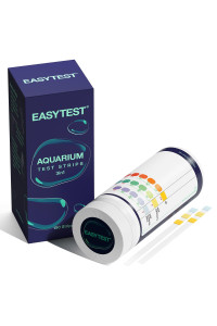 Easytest 150 Strip 3 In 1] Aquarium Test Strips, Freshwater And Saltwater 2 In 1] Test Kit Monitoring Total Hardness, Ph, Carbonate