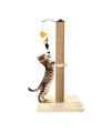 Ahomdoo Cat Scratching Post Scratching Post For Indoor Cats Cat Scatcher Post With Hanging Ball For Indoor Cats For Adult(263 Inches)A