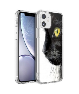 Kapuctw Clear Designed For Samsung Galaxy A13 5G Case 65, Flexible Tpu Silicone Phone Case Cover With Pattern Slip Resistant Slim Fit Protective Shockproof Bumper Cover For Galaxy A13, Cat Eye