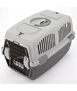 Pet Plastic Kennel,top Load,Easy Access Dog Travel Carrier,for Small pet,19in,23in (Medium)