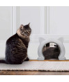 IKUSO Cat Door for Interior Door,Hidden Pet Litter BoxPet Door for Cats up to 25 lbs Pet Box,Pass Through Opening 8.46x7.87 in(XL)