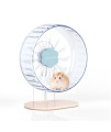 Bucatstate Quiet Spinning Hamster Wheel Noiseless Running Wheel Dual-Bearing Hamster Cage Accessories Silent Small Animals Wxercise Wheels 82 Inches