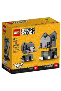 Lego BrickHeadz Pets Dogs, Cats, Fish, Birds or Hamsters (Choose Pet) (Shorthair Cat 40441)