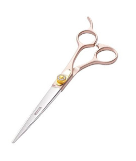 LONGMON 7/7.5inch Dog Grooming Scissors 440c Stainless Steel Straight Grooming Scissors for Dogs With Durable Professional Grooming Shears For Dogs and Cats