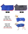 Adjustable Microfiber Dog Drying Coat Thickened Dog Bathrobe, Super Absorbent Pet Bath Towel for Small Medium Large Dogs(3XL,Grey)
