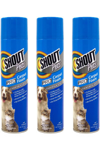 Shout for Pets Odor and Urine Remover - Effective Way to Remove Puppy & Dog Odors and Stains from Carpets & Rugs - Shout Pet Urine Remover, Shout Stain Remover for Pets