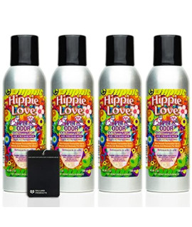 Ballard Products Pet Odor Exterminator Sprays Hippie Love Pack of 4 (7 Ounces Each) Bundle Air Freshener