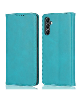 Havaya Samsung A33 5G Case Wallet Samsung A33 5G Case With Card Holder-Leather Flip Folio Case- Shockproof Tpu Inner Shell] Protective Cover-For Women And Men- Galaxy A33 5G Flip Cell Phone Case-Sky Blue