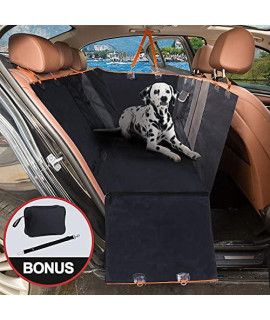 Dog Seat Cover Protector Waterproof Scratchproof Nonslip Hammock for Dogs Backseat Protection Dog Accessories Against Dirt and Pet Fur Durable Pets Seat Covers for Cars & SUV