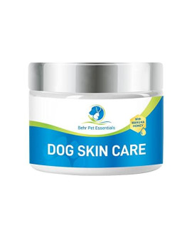 Behr Pet Essentials Dog Skin Care (8oz) - Gentle and Effective Skin Cream with Natural and Organic Ingredients That Help Relieve Dryness, Itching, Rashes, Hot Spots, Cracked Pads, Nose and More.