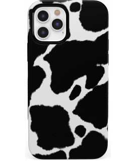Casely Iphone 1212 Pro Case Compatible With Magsafe Current Mood Cow Print Case