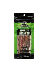 Redbarn Bully Twists (Twisted Pizzle) 5-Count (Pack of 24)