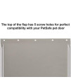 Large Replacement Dog Door Flap Compatible with PetSafe Freedom Doggie Doors (PAC11-11039) - 10 1/8" x 16 7/8", Durable Weather-Proof Materials, Easy to Replace Doggie Door Flap