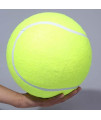AFXOBO Dog Tennis Inflatable Tennis Activity Pet Toy Pet Ball Chewing Toy 9.5 Inch Gift