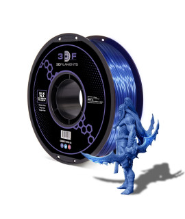 3Df Printing Filament - Dark Violet Pla 3D Filament For Fdm 3D Printers Silk Metallic Pla Filament 175Mm Dimensional Accuracy - 002Mm 1Kg (22Lbs) Spool Pack Of 1