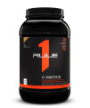 Rule One Proteins, R1 Protein - Cafe Mocha, 25G Fast-Acting, Super-Pure 100 Isolate And Hydrolysate Protein Powder With 6G Bcaas For Muscle Growth And Recovery, 2Lbs