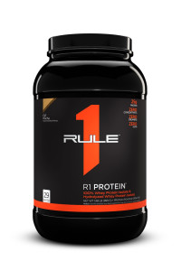 Rule One Proteins, R1 Protein - Cafe Mocha, 25G Fast-Acting, Super-Pure 100 Isolate And Hydrolysate Protein Powder With 6G Bcaas For Muscle Growth And Recovery, 2Lbs