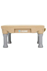 Blue-9 Pet Products KLIMB Dog Training Platform and Agility System, Durable and Portable for Indoor or Outdoor Use, Tan