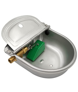 HHNIULI Automatic Water Bowl Dispenser, Livestock Water Trough with Drain Plug for Dog Horse Cattle Cow Pig Sheep Pet