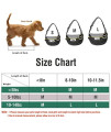 VavoPaw Dog Sling Carrier, Adjustable Non-Slip Padded Shoulder Strap Breathable Mesh Walk Travel Safe Pet Sling Crossbody Sling Bag for Puppy, Small Dogs Cats, Large Size, Black